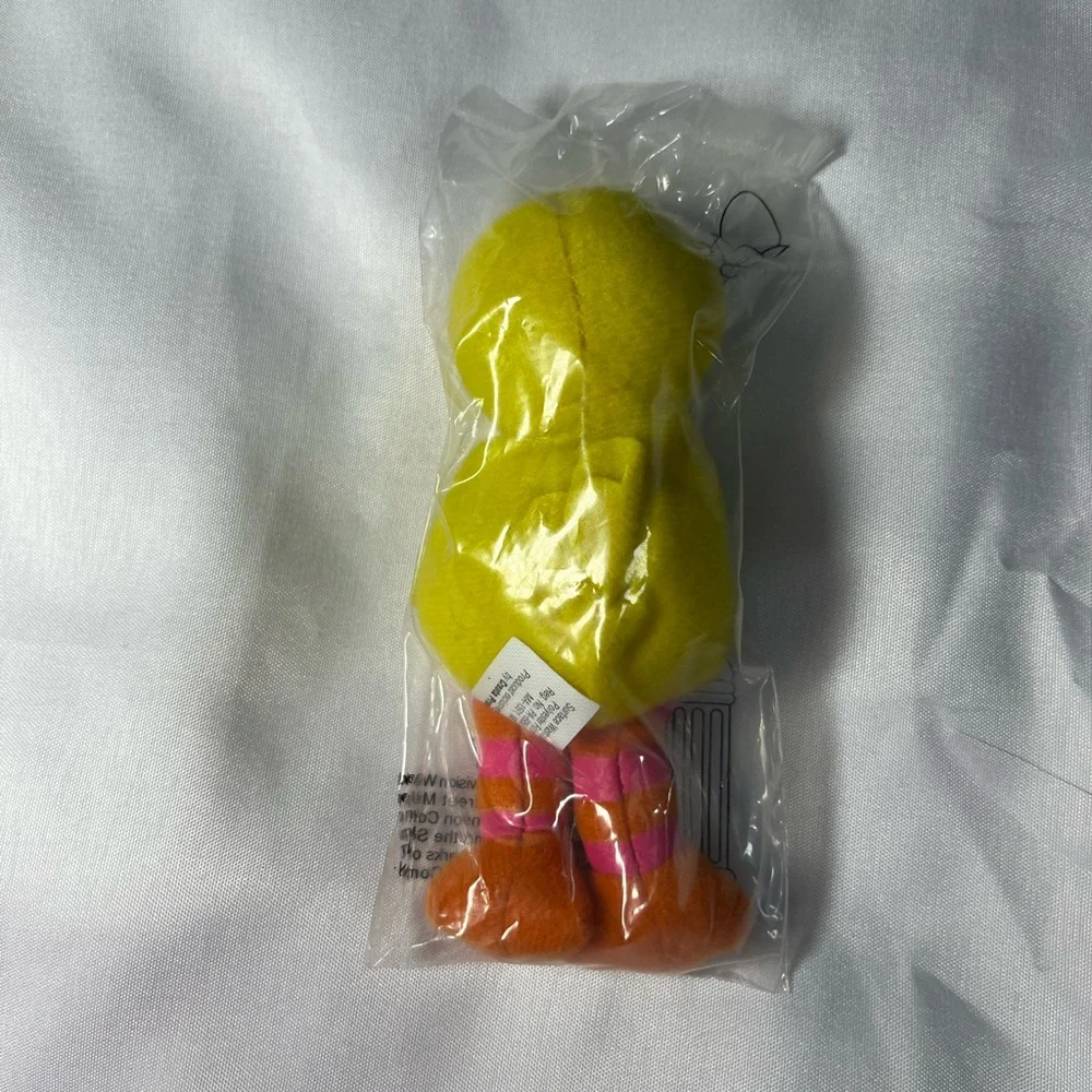 Vintage 1999 Kellogg’s Sesame Street Big Bird Mini Beans Plush Toy‎ NWT 4.5”